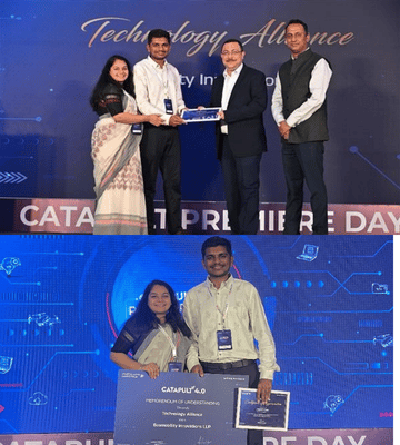 Feb 2025 Finalist of Mahindra Logistics Catapult Cohort 4 and MoU on Tech Alliance with MLL 